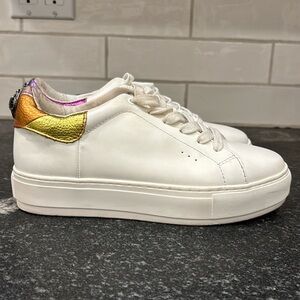 Kurt Geiger Laney Eagle Rainbow Sneakers White EU 39 US 8.5